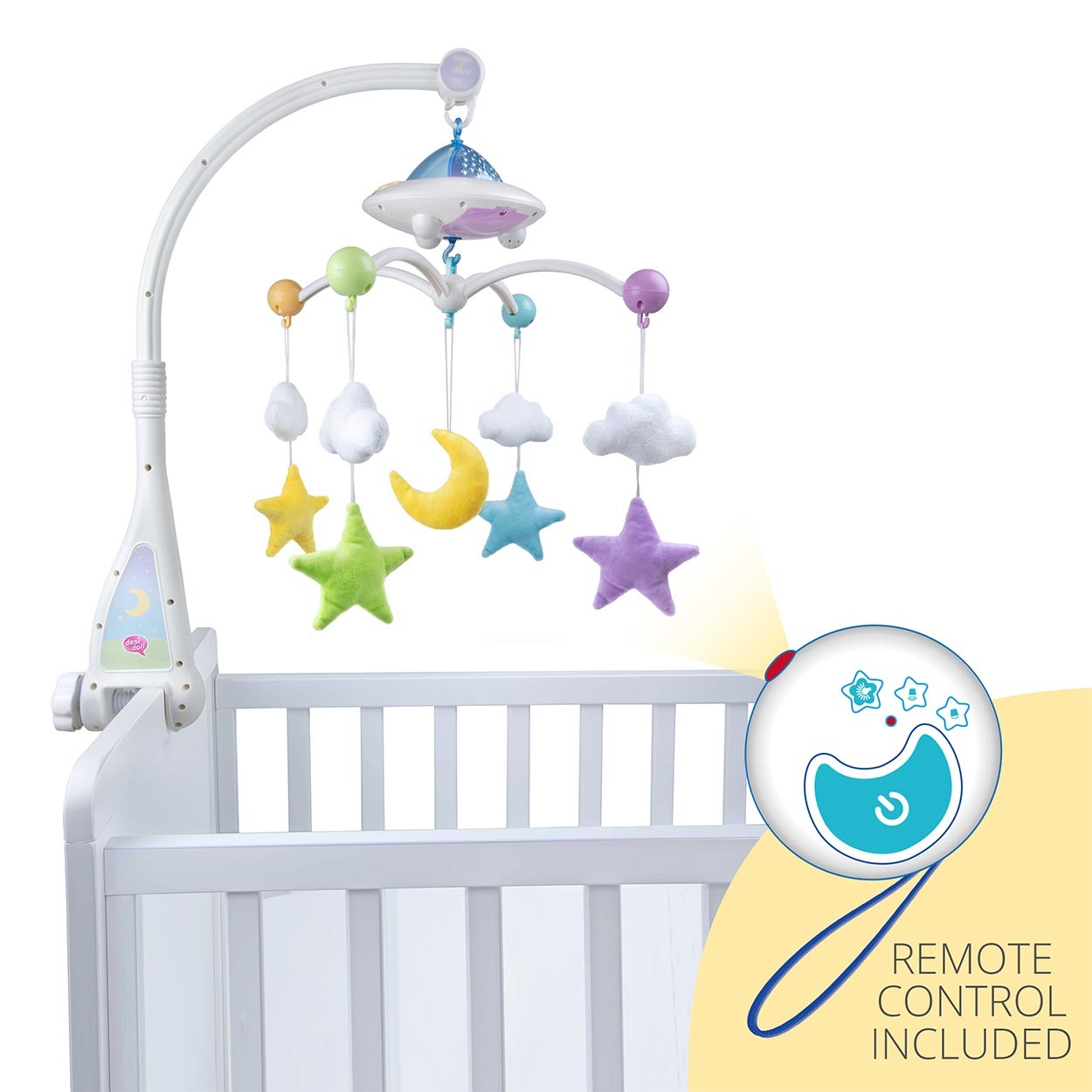 mobile for cot with lights