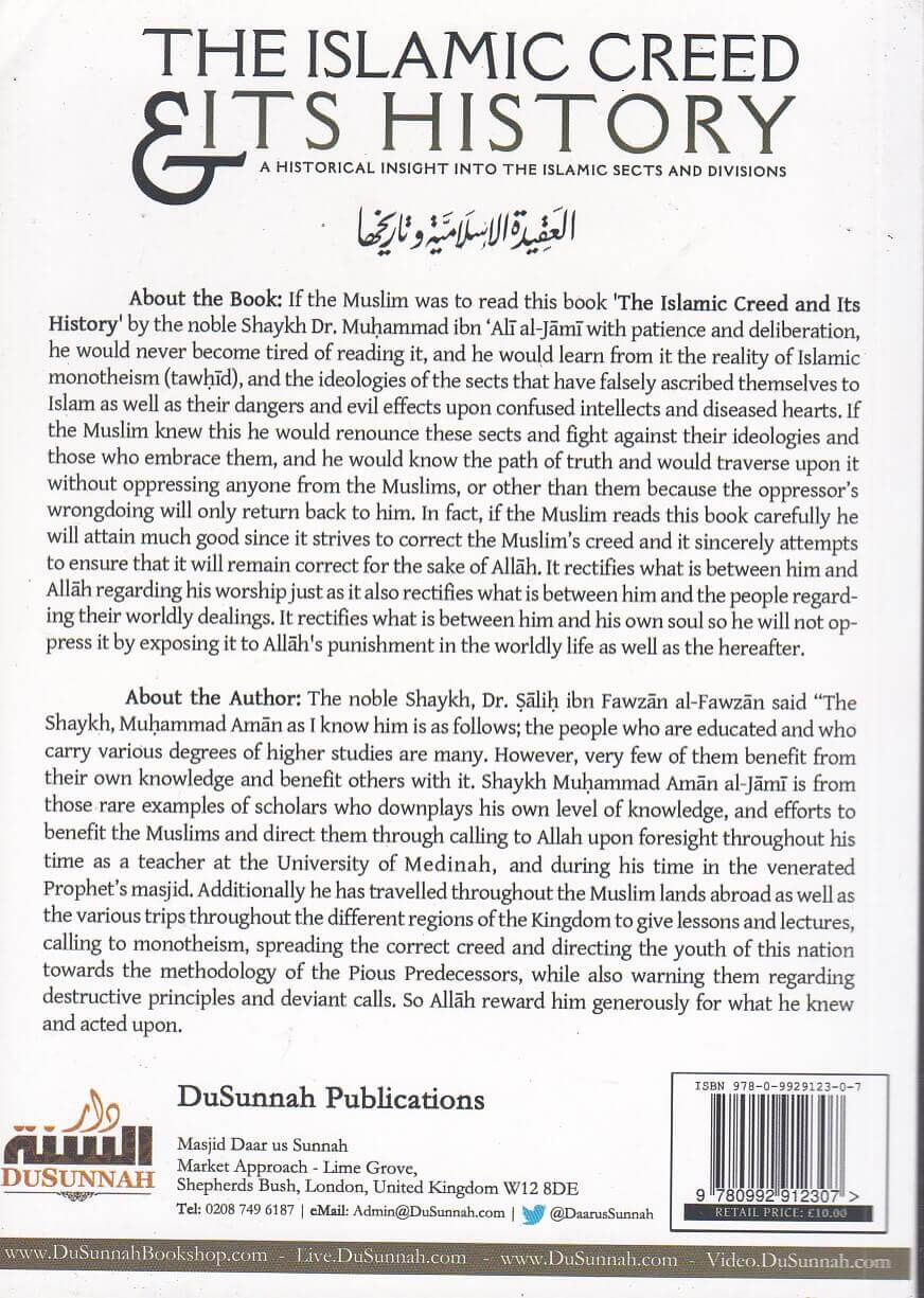 The Islamic Creed And Its History Safinat Ul Najat