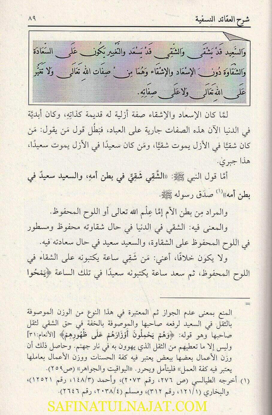 شرح العقائد النسفية بلسان الحقيقة الصوفية | علي الأطول قره باش القسطموني - Image 3