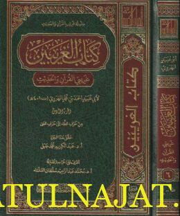 كتاب الغريبين غريبي القران والحديث | ابي عبيد احمد بن محمد الهروي | ط. جائزة دبي | 10 مجلدات